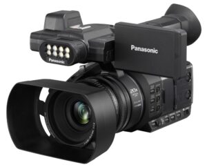 Panasonic HC-PV100GW Optical 6.03 MP Professional Camcorder (Black)
